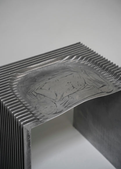 "Sandcasted Stool No1" by Jan Janssen