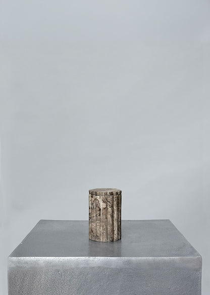 Travertine Jar