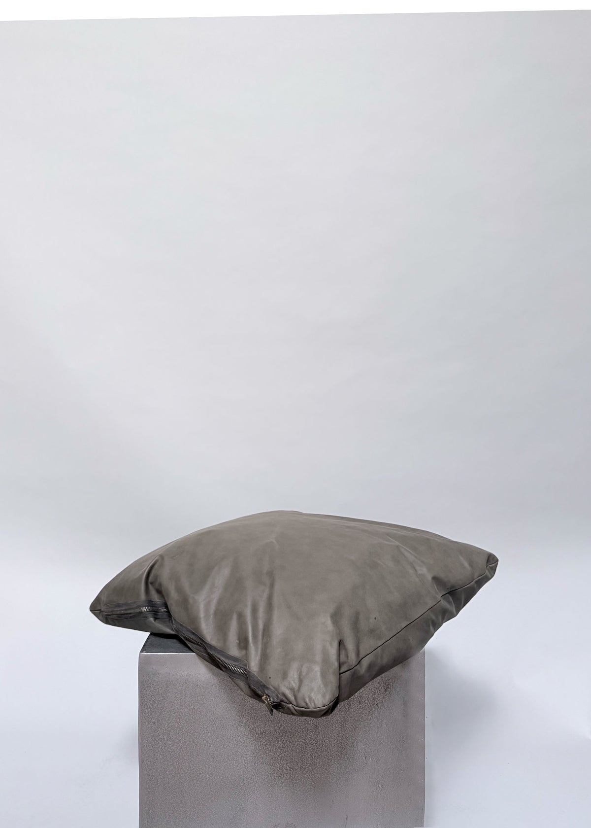 Large Leather Cushion - 70x70