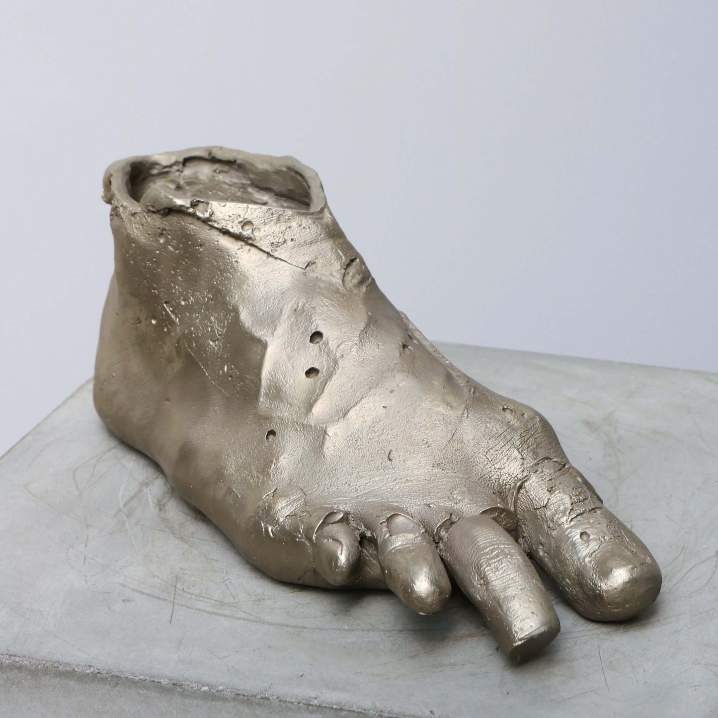 Silver and bronze sculpture by the danish artist kaare golles