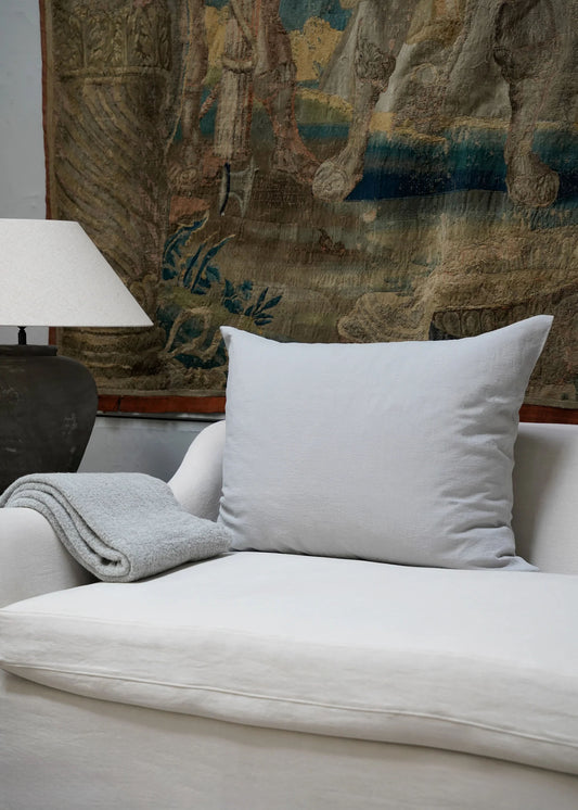 Linen Cushion Cover Large - Perla