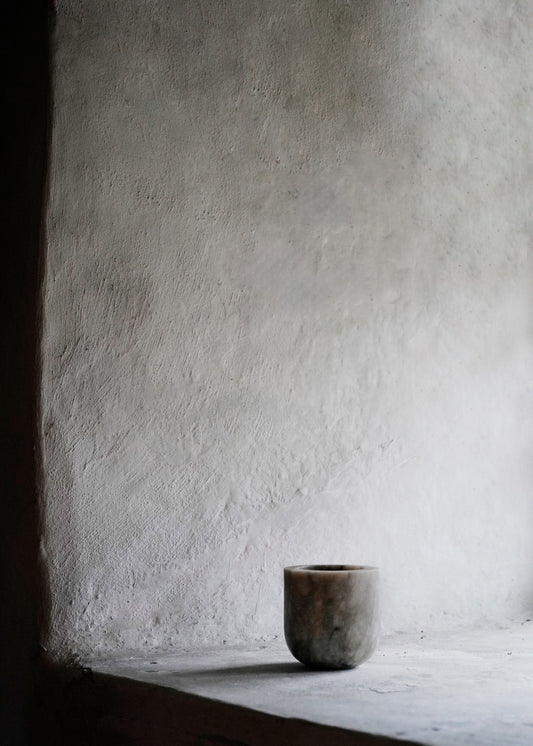"Luce Large Alabaster Jar" by Michaël Verheyden