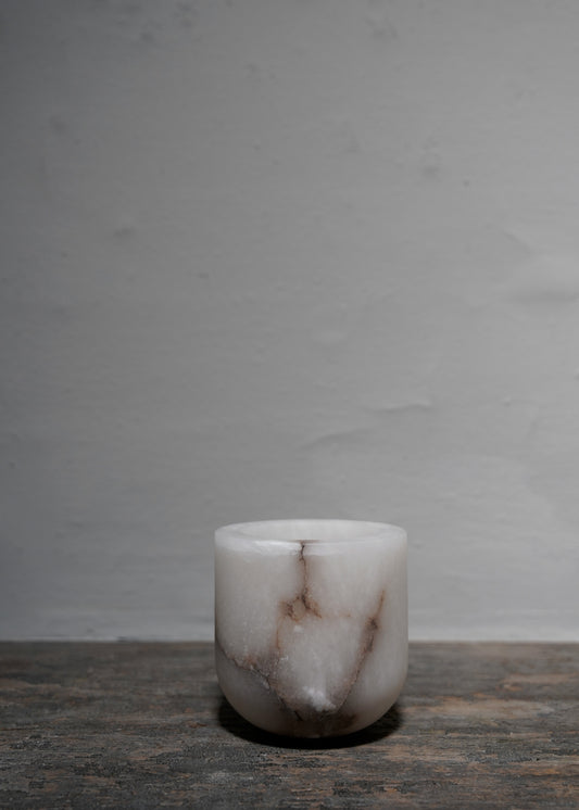 "Luce Large Alabaster Jar #1" by Michaël Verheyden