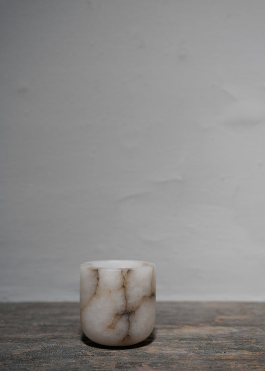Luce Medium Alabaster Jar #1 by Michaël Verheyden