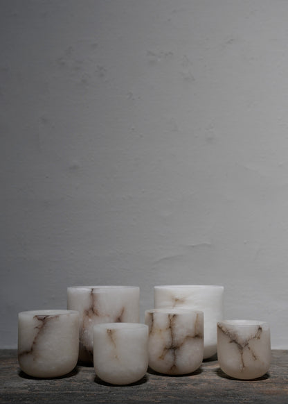 "Luce Large Alabaster Jar #2" by Michaël Verheyden