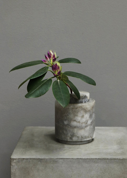 "Petite Vase alabaster grey" by Michaël Verheyden