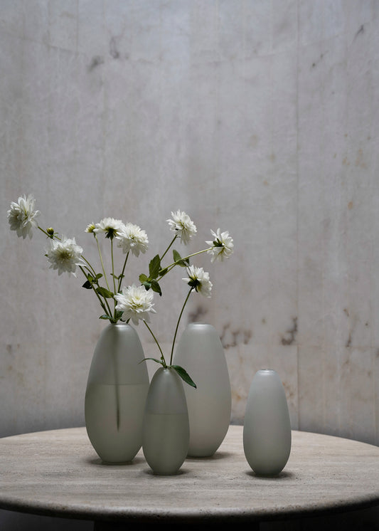 "Matte Oval Vase - Small/Large" by Oliver Gustav