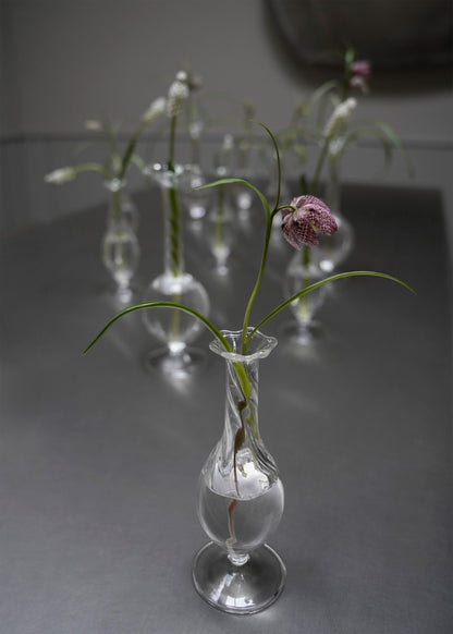 Twisted glass vases - Small/Large