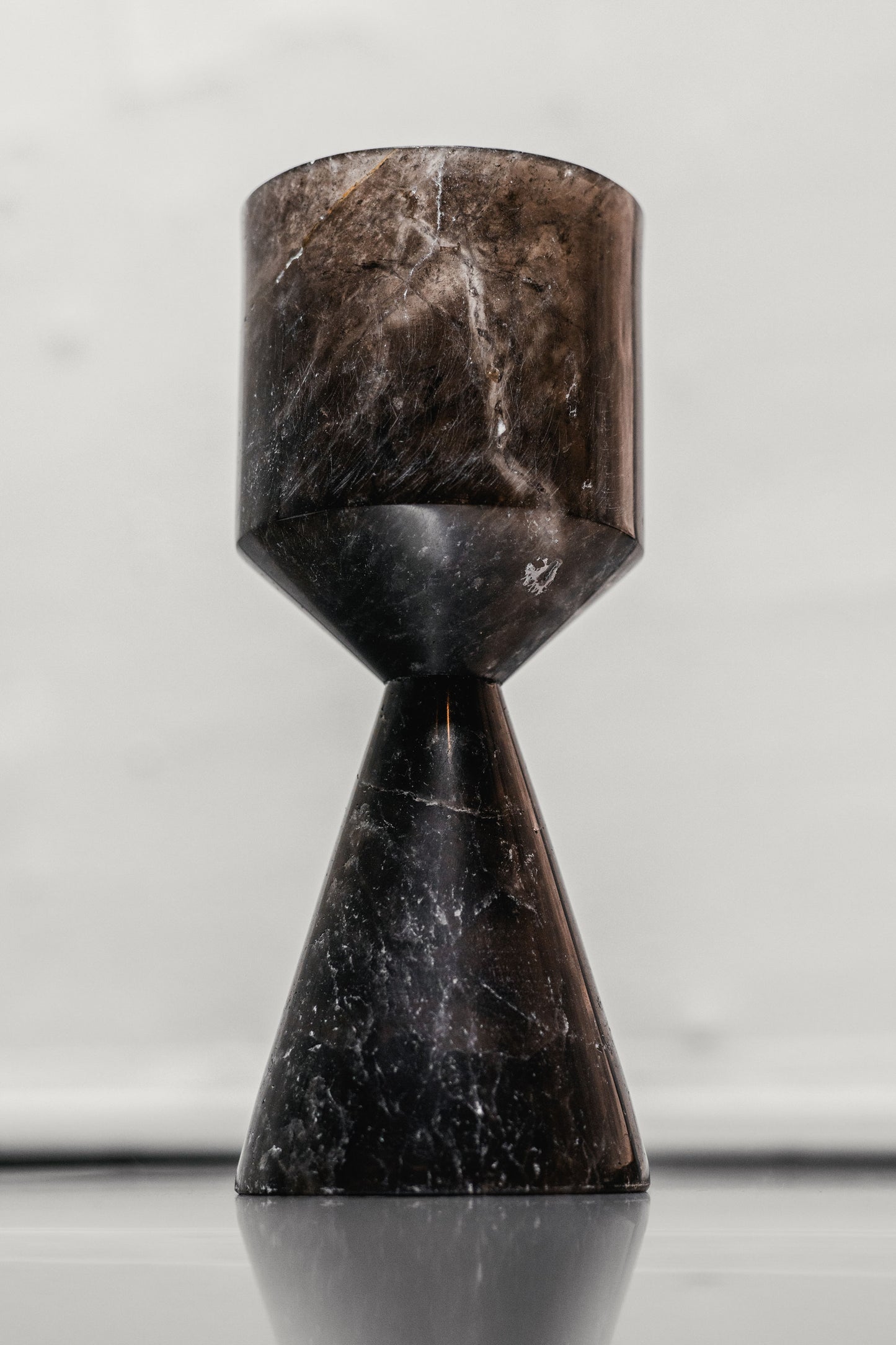 "CHALICE VASE BLACK" BY RICK OWENS FURNITURE