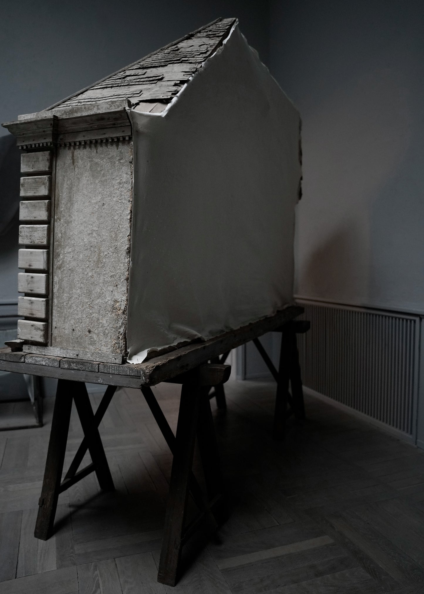 Old French house model