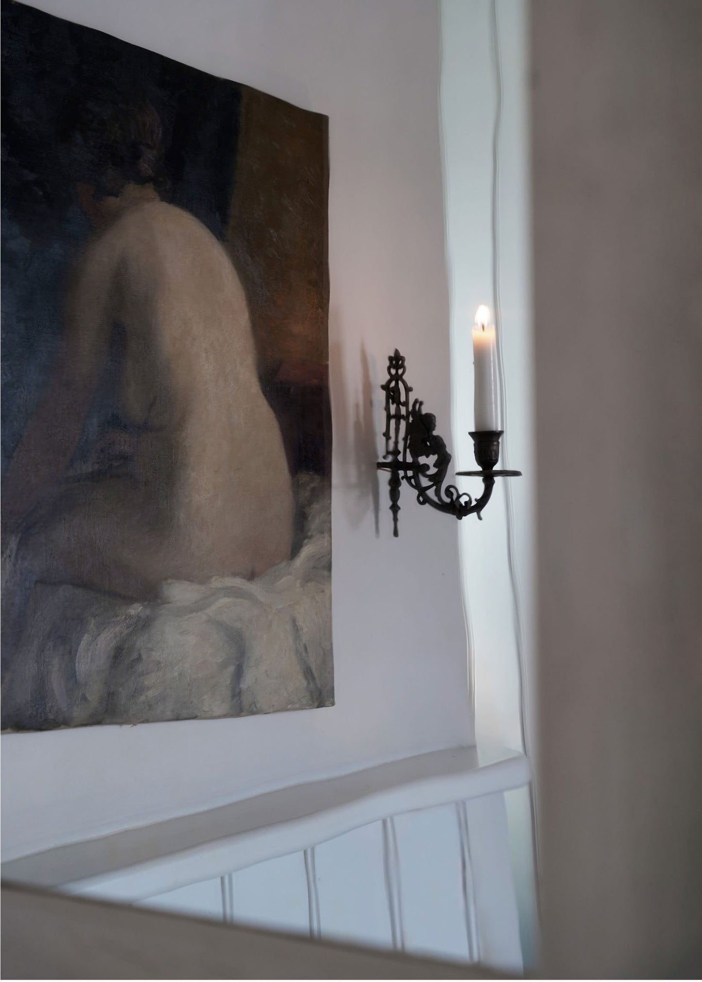 "Mumme" Ornamental Wall Candle Holder