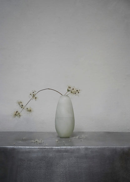 "Matte Oval Vase - Small/Large" by Oliver Gustav