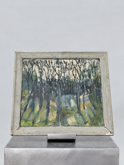Painting on Wooden Panel