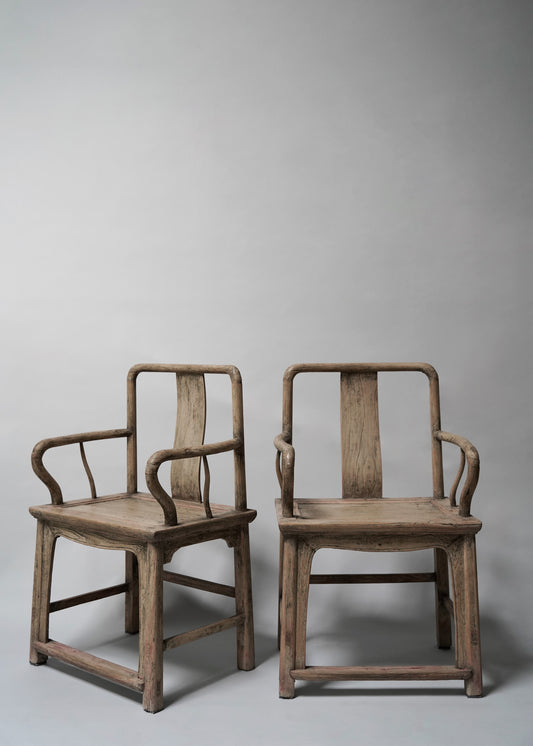 Antique Wooden Asian Armchair - ON HOLD