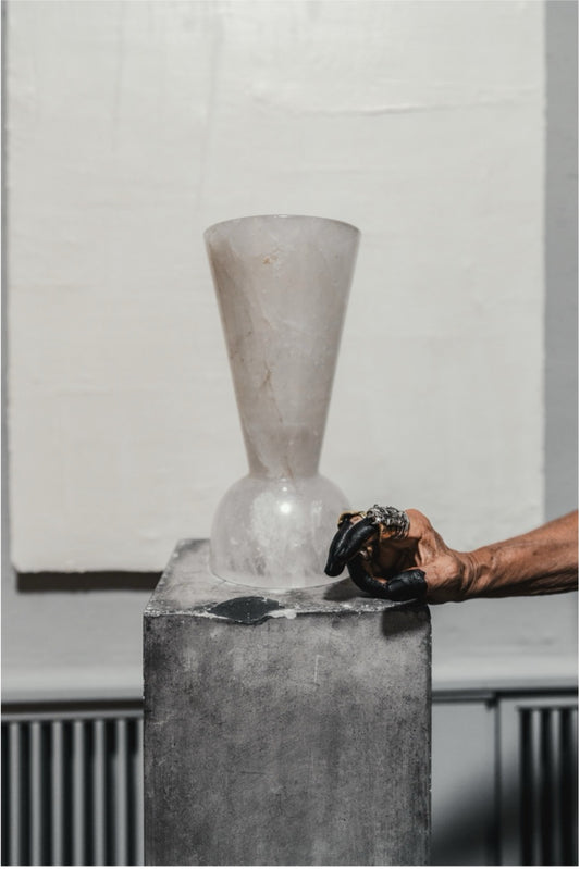 "GRAL VASE #1" BY RICK OWENS FURNITURE
