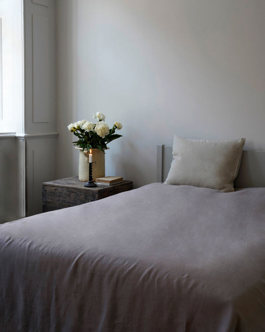 Linen Bedspread - Quarzo