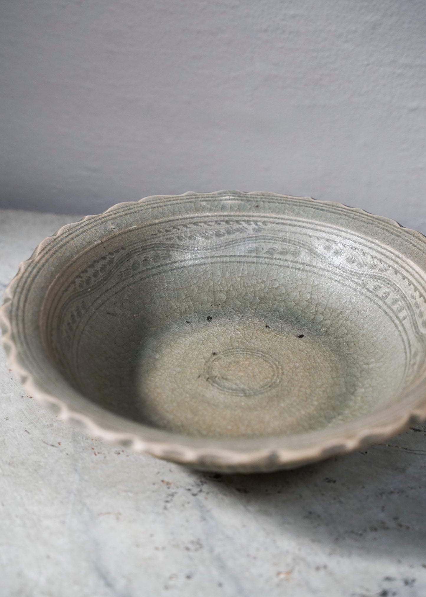 Shipwreck bowl from the Royal Nanhai ship
