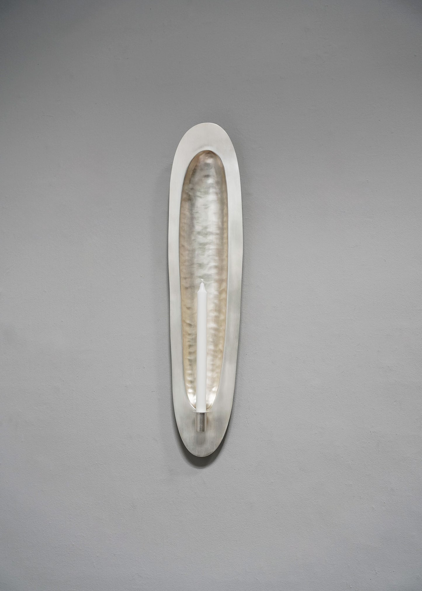 "REFLECTING FLAME I – SILVER PLATED" by CHRISTIAN + JADE