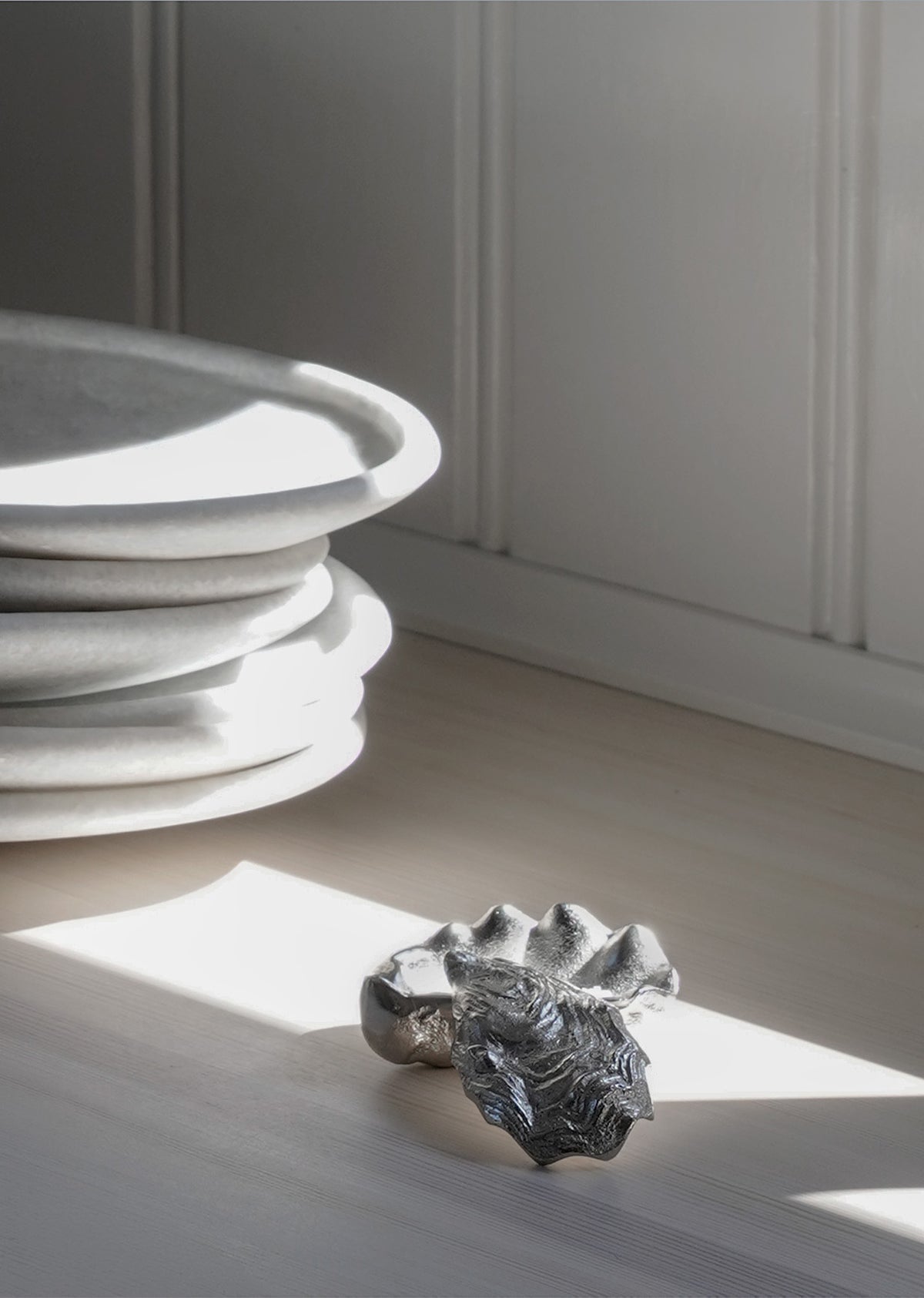 Silver-plated Oyster