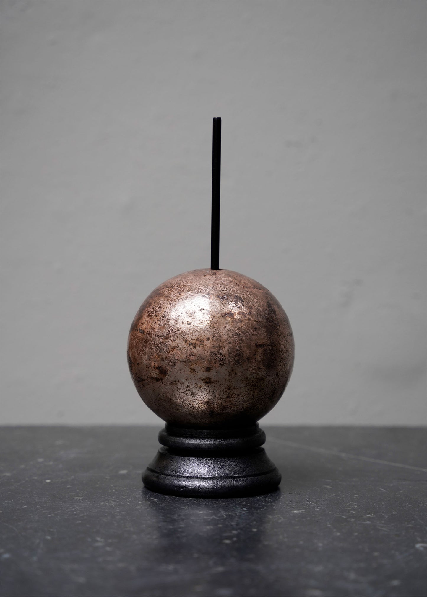 Snowman on aluminum stand in Pink - Small