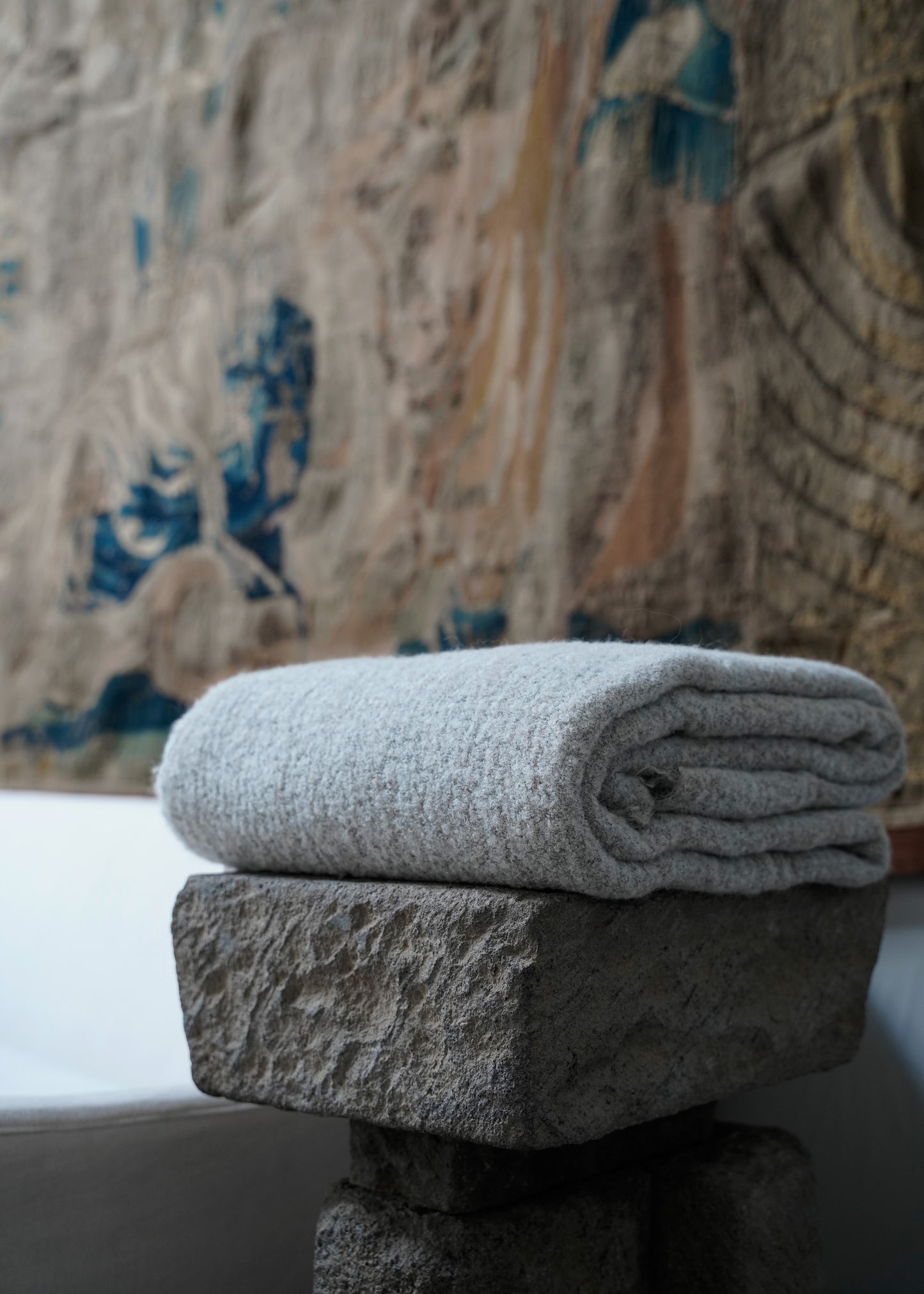 Alpaca Throw - Perla