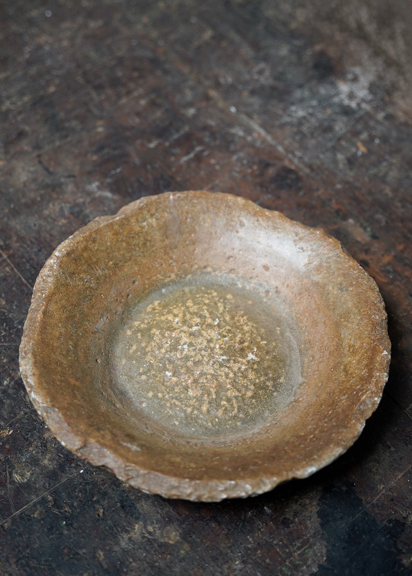 Unique Stone Bowl Large