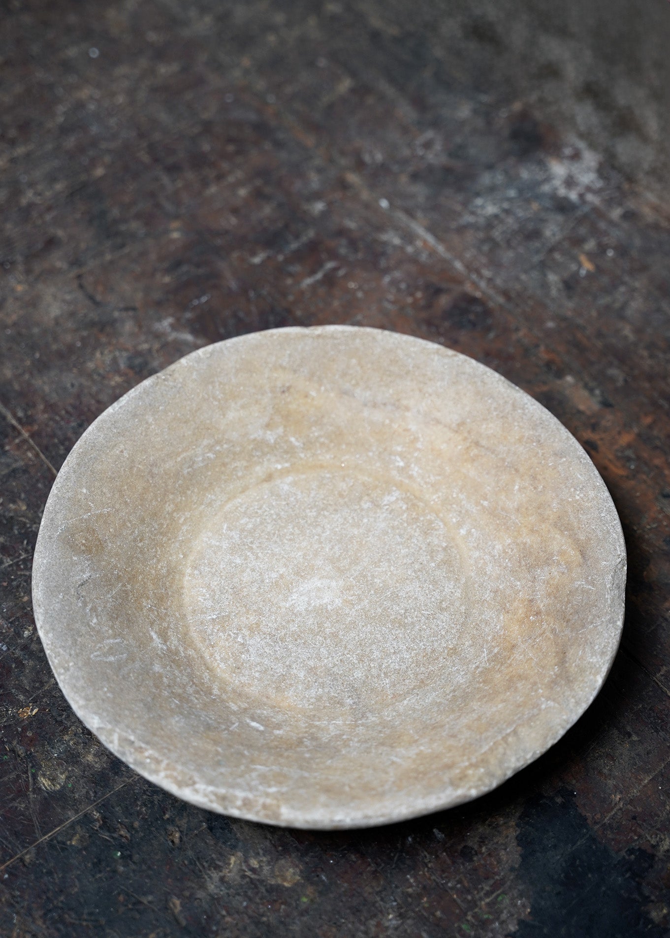 Unique Stone Bowl Large