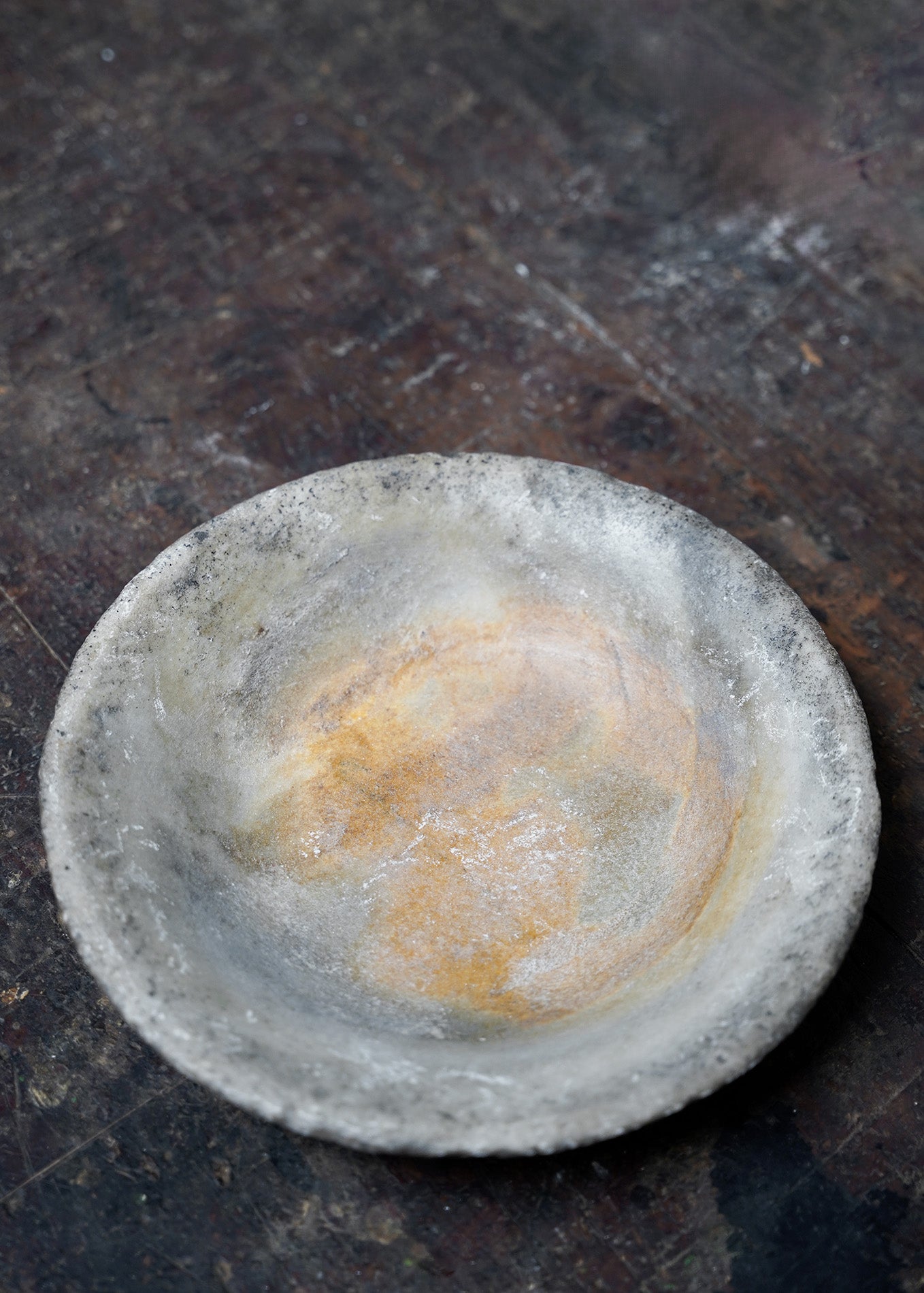 Unique Stone Bowl Large