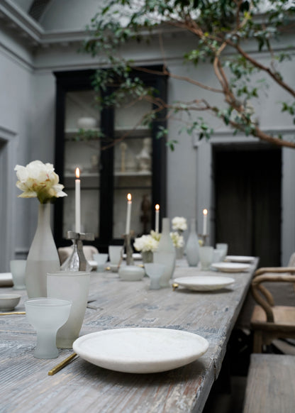 White Marble Plate