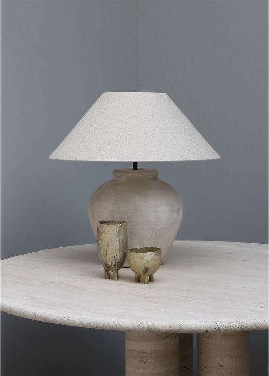 TERRACOTTA LAMP BEIGE