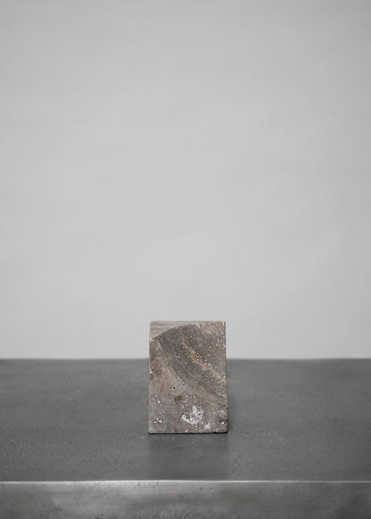 Travertine sculpture/ bookend