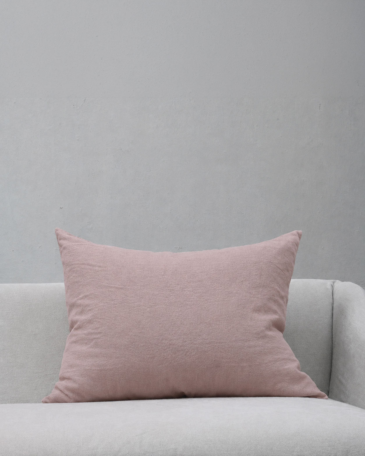 Linen Cushion Cover Large - Verbena