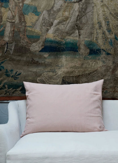 Linen Cushion Cover Large - Verbena