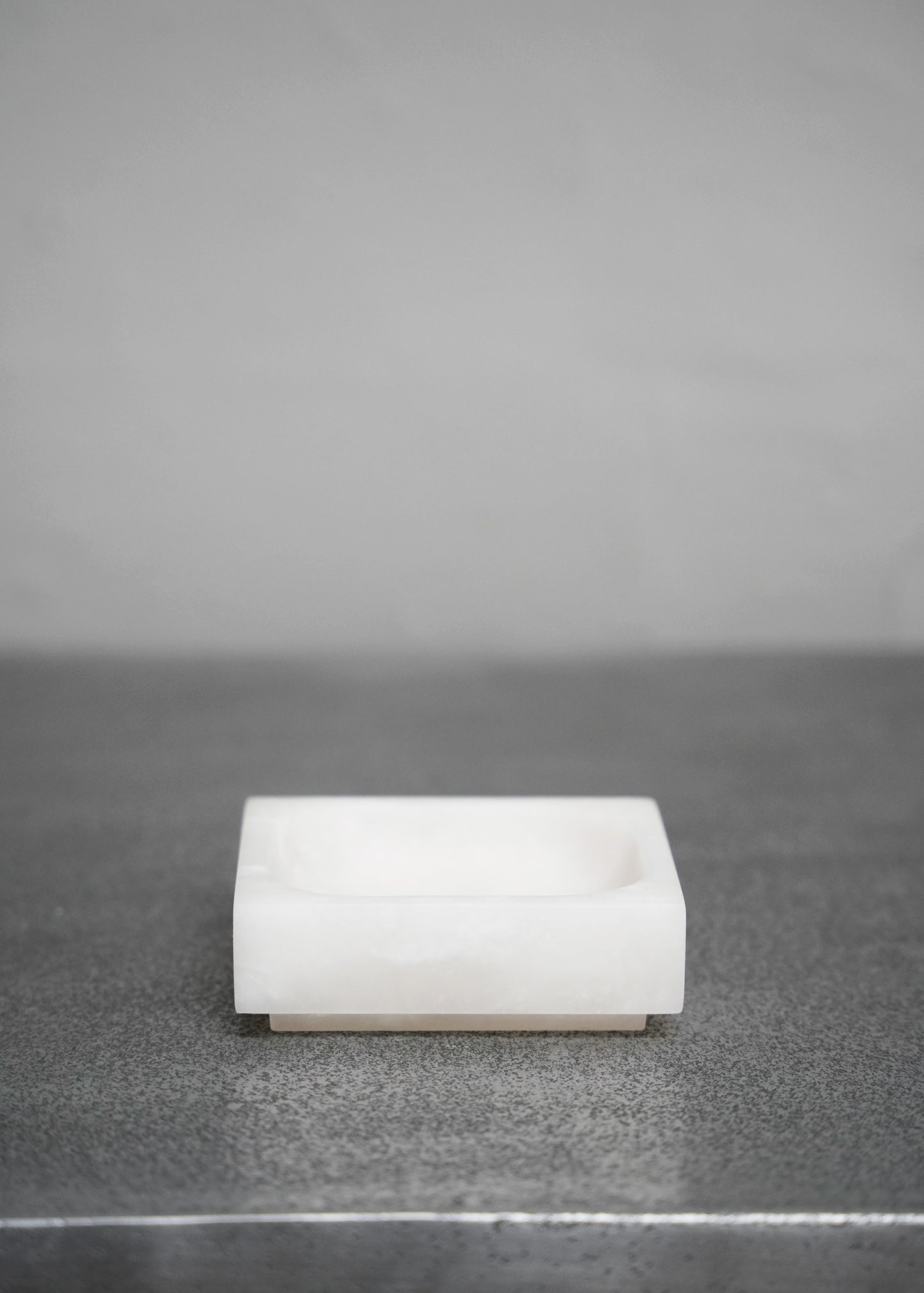 "Caro XS Soap Dish in Alabaster" by Michaël Verheyden