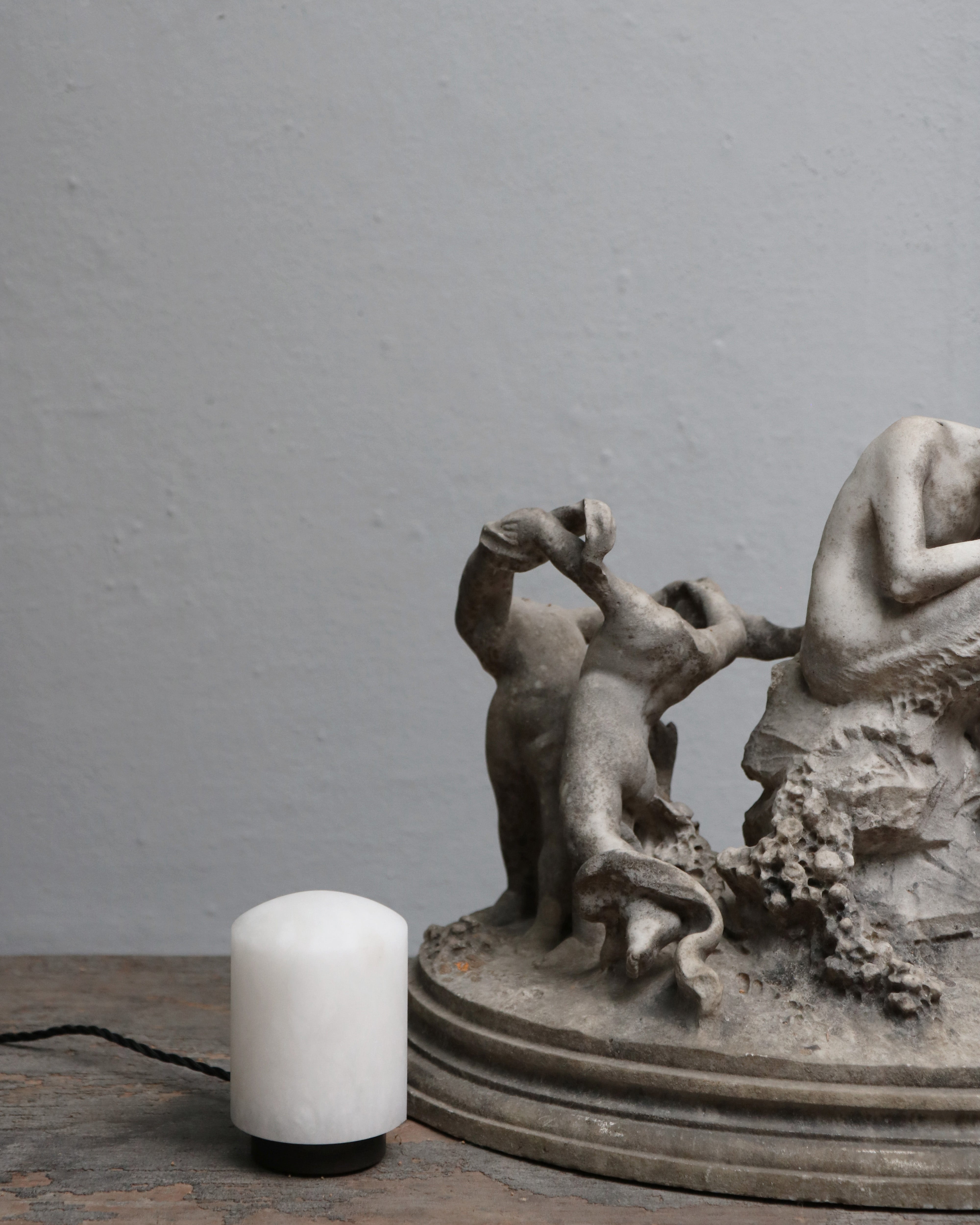 Coprin Alabaster Lamp