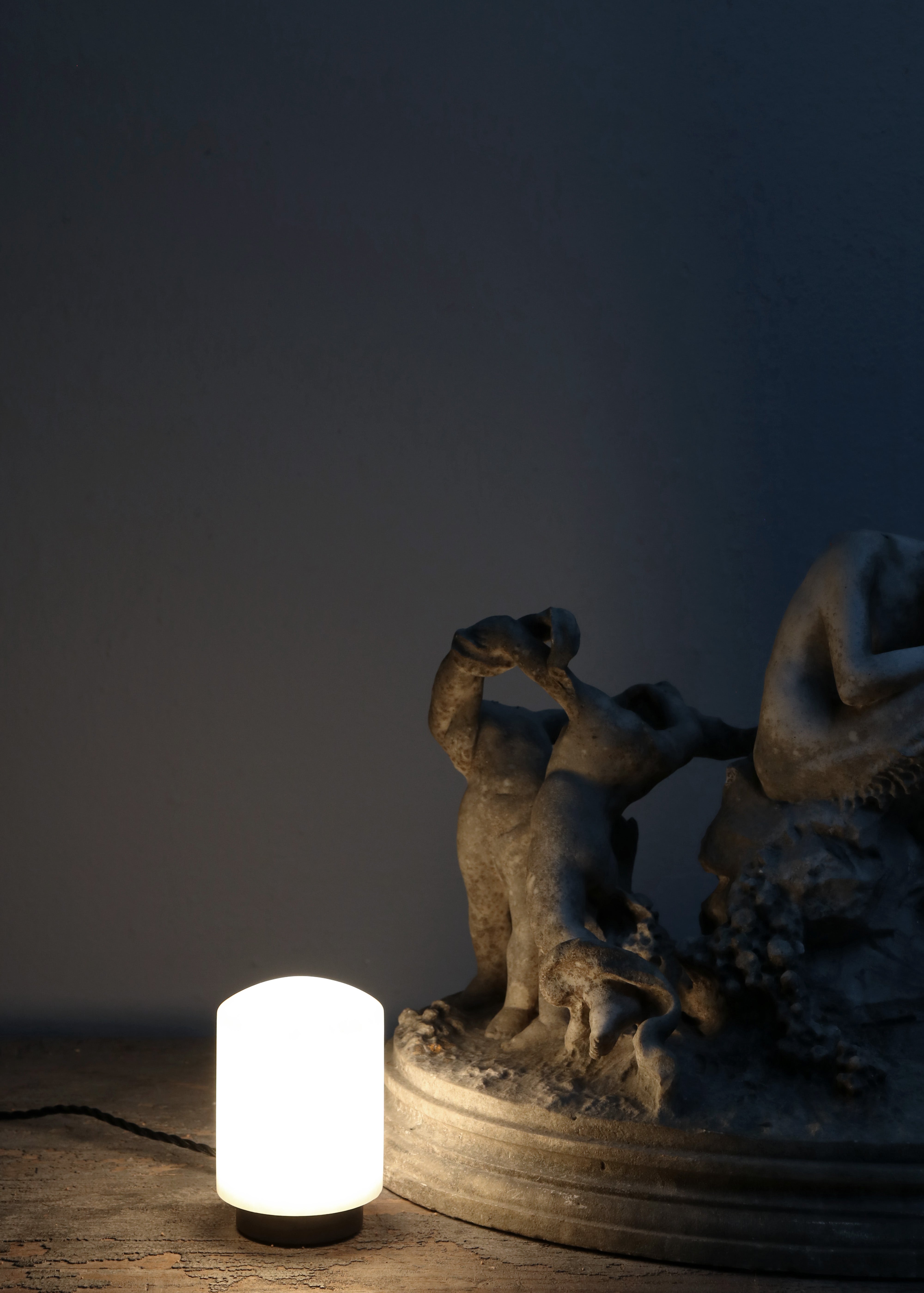 Coprin Alabaster Lamp