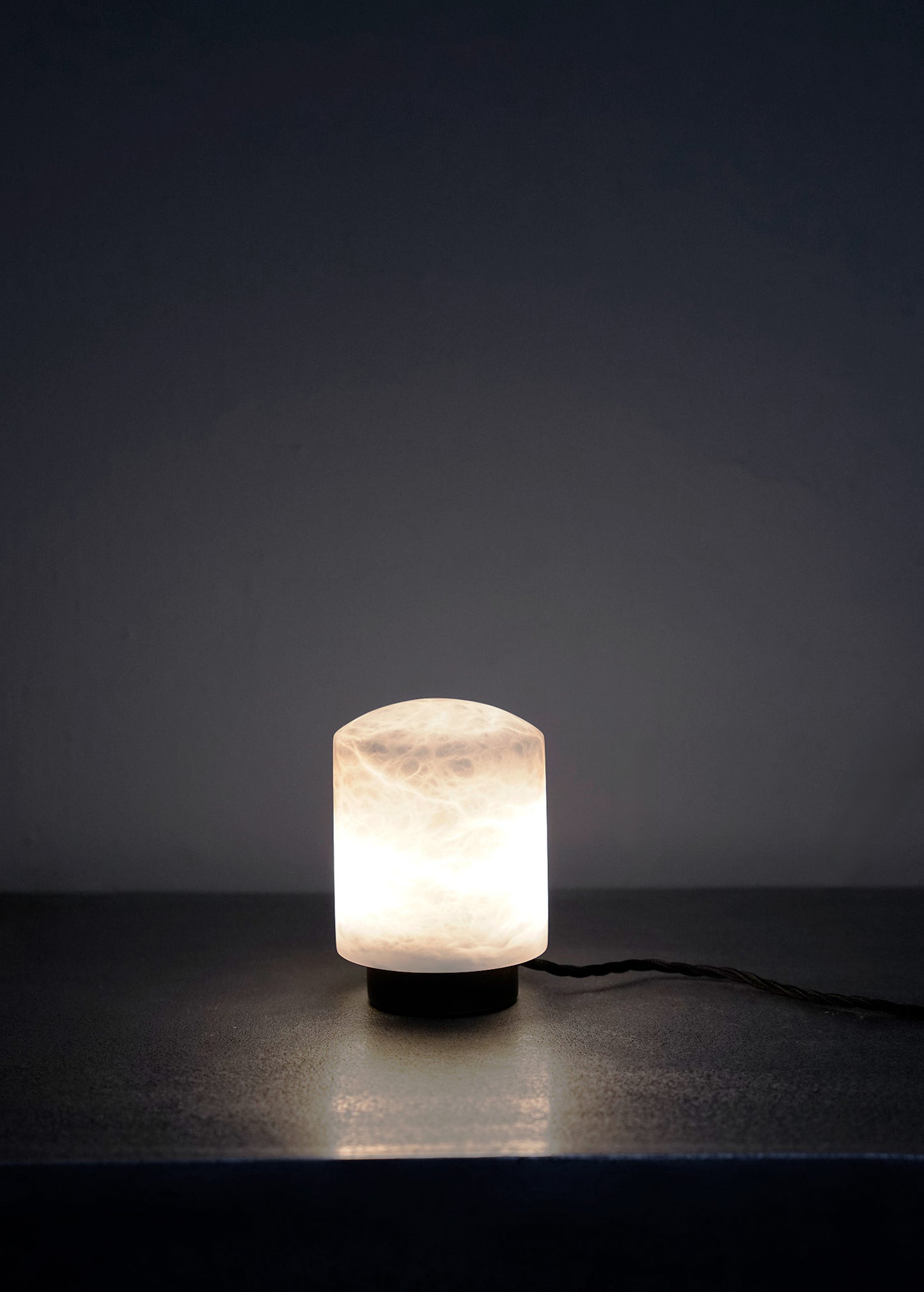 "Coprin Alabaster Lamp" by Michaël Verheyden