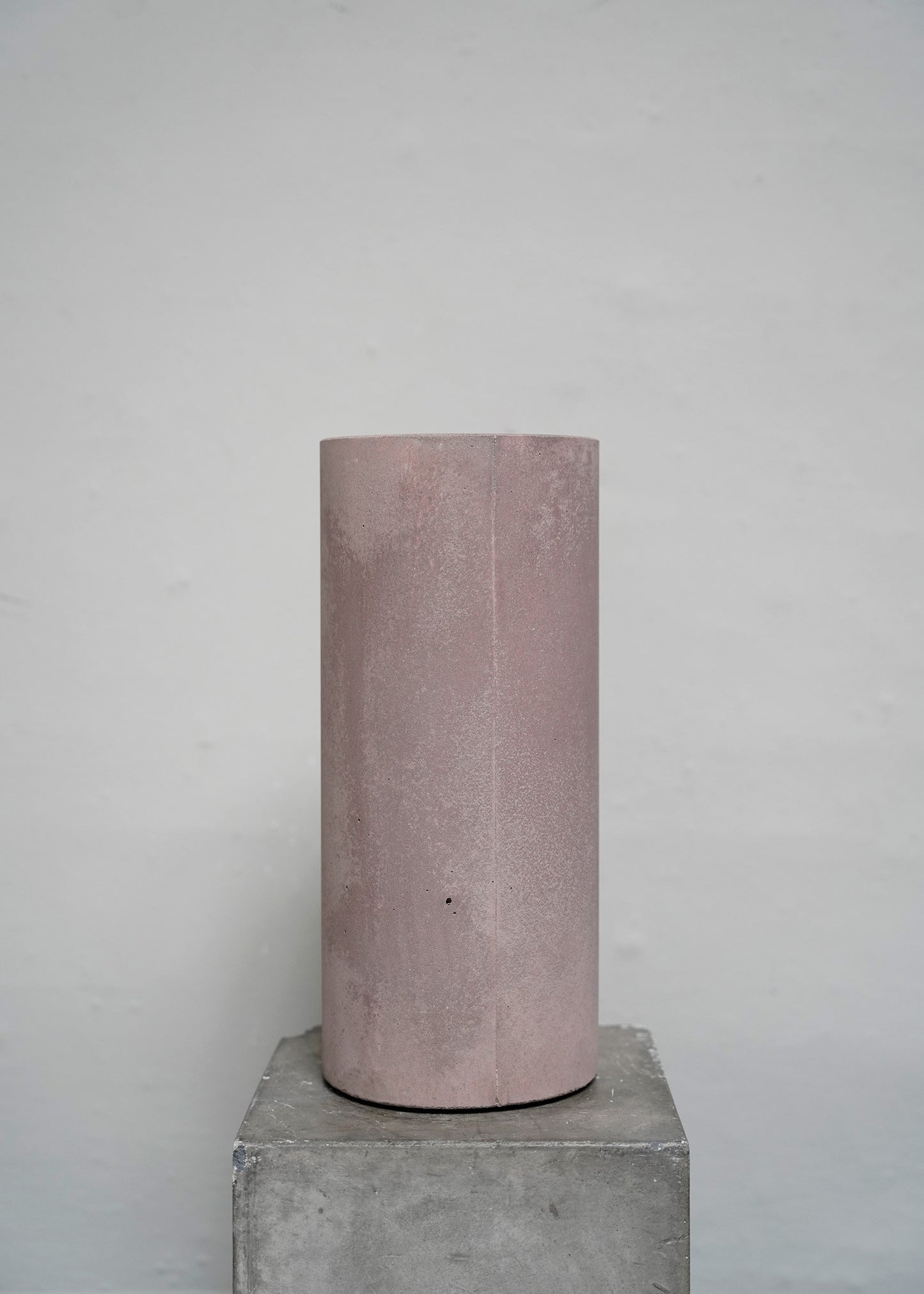 "Cylindrical Concrete Vase" by Michaël Verheyden