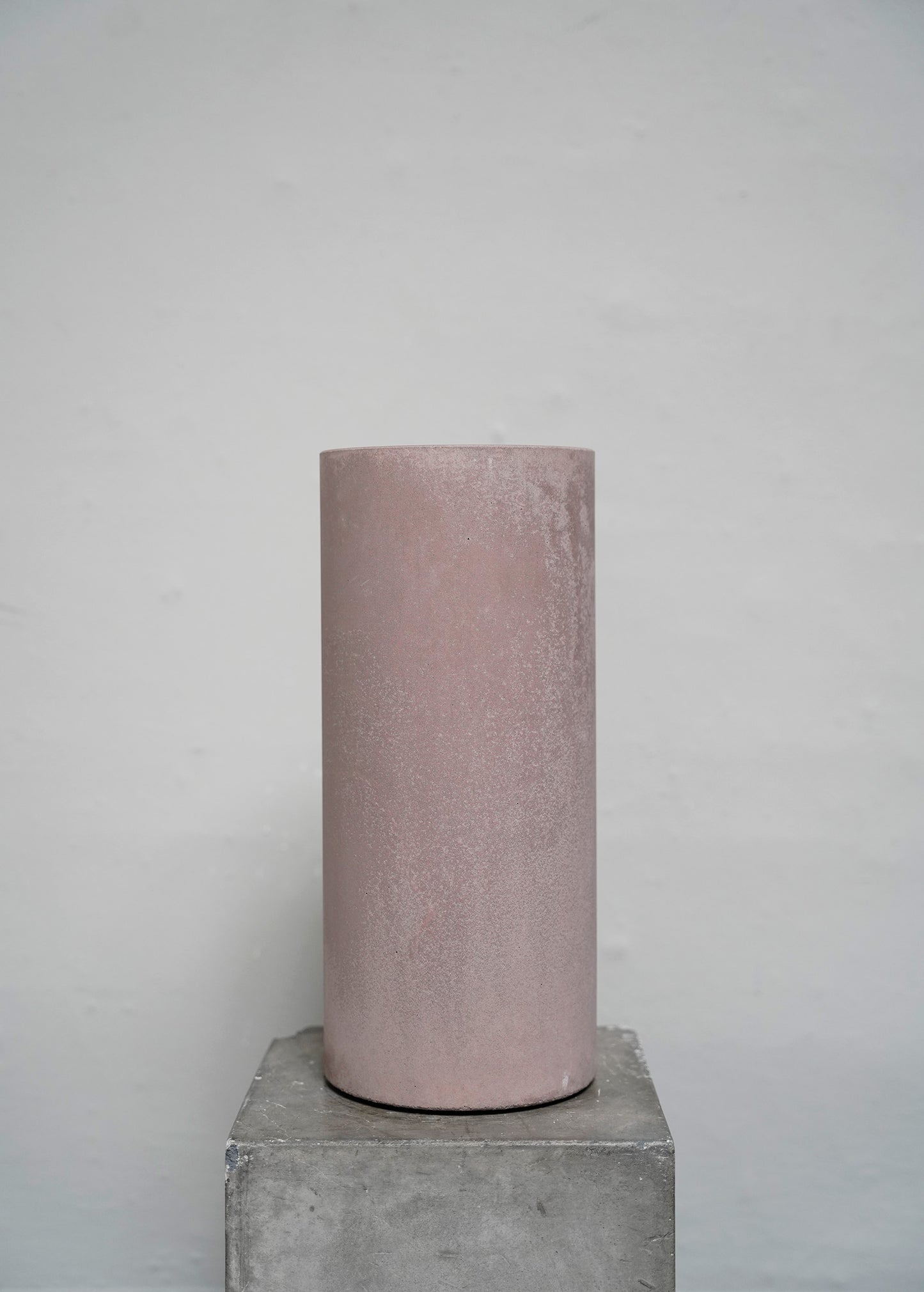 "Cylindrical Concrete Vase" by Michaël Verheyden