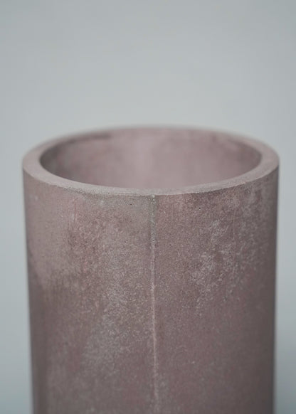 "Cylindrical Concrete Vase" by Michaël Verheyden