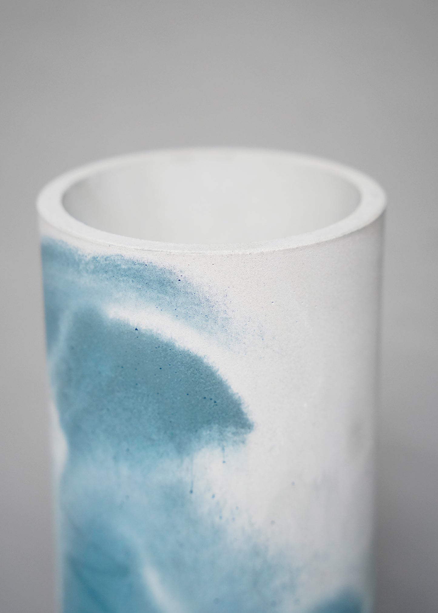 "Cylindrical Concrete Vase" by Michaël Verheyden