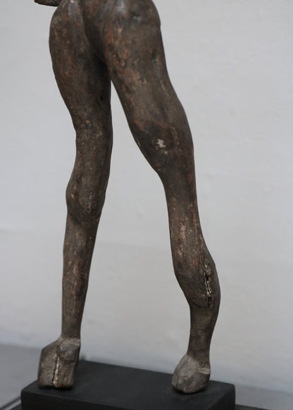 WOODEN FIGURE FROM TANZANIA