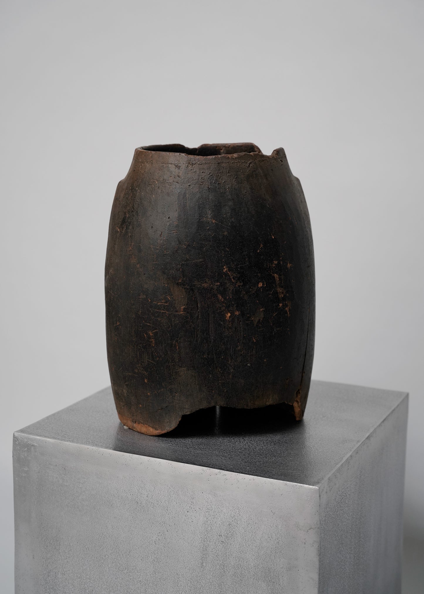 Antique Wooden vessel #1