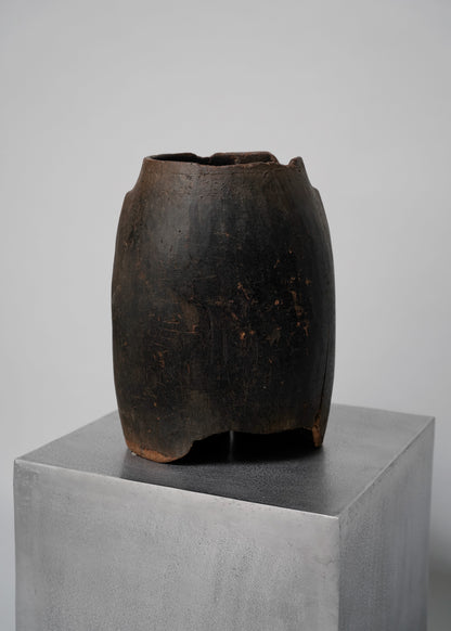 Antique Wooden vessel #1