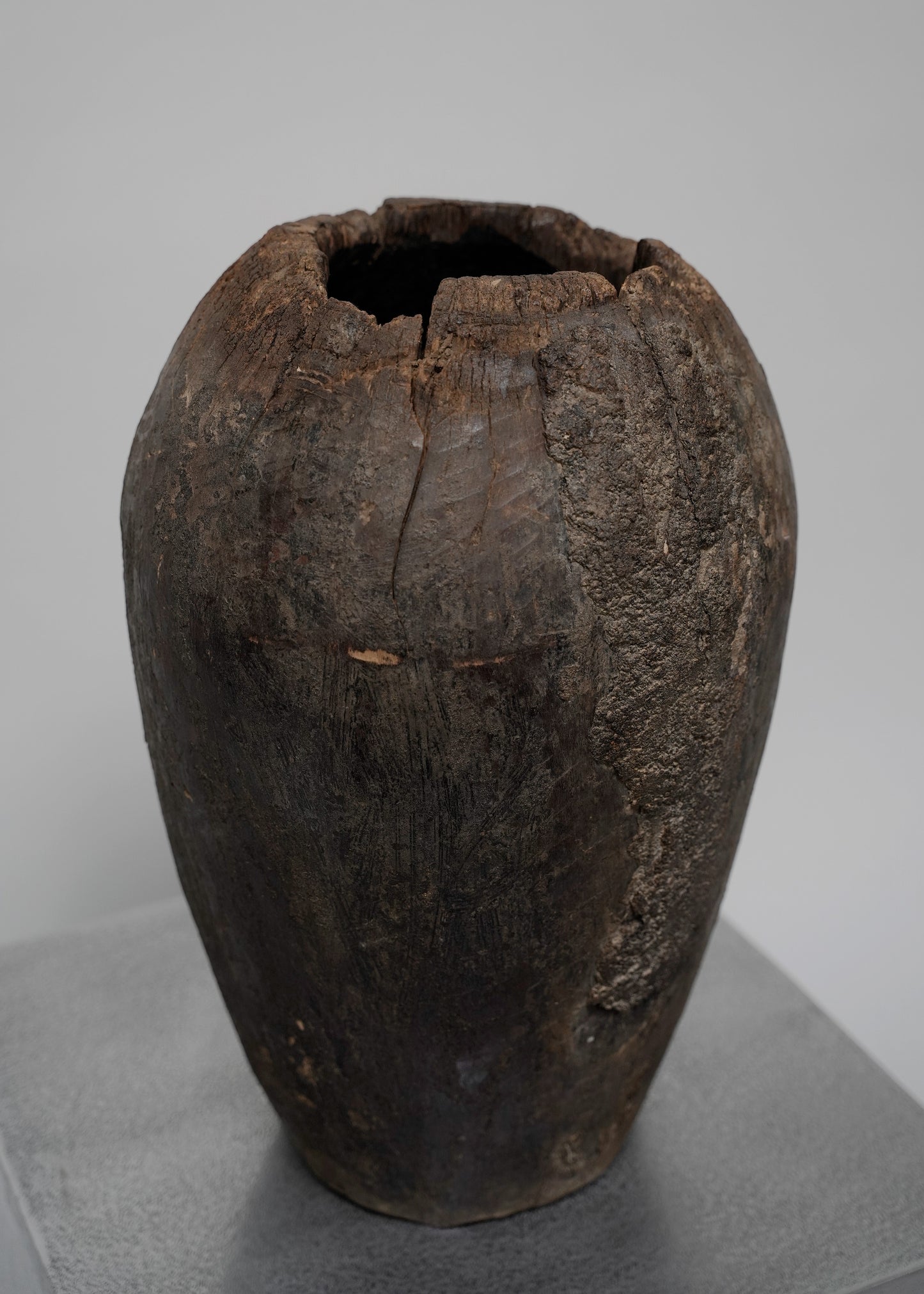 Antique Wooden vessel #2