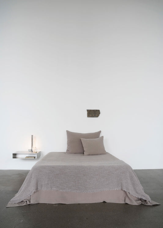 Linen Bedspread - Quarzo