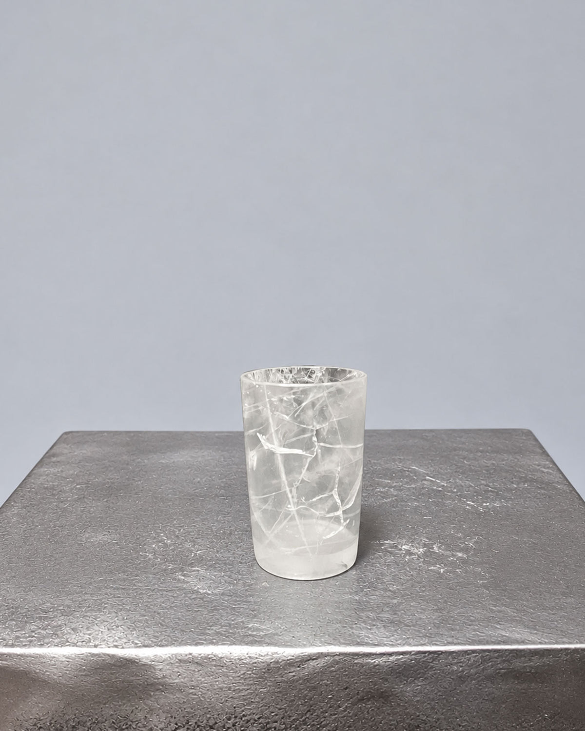 Rock crystal glass #1