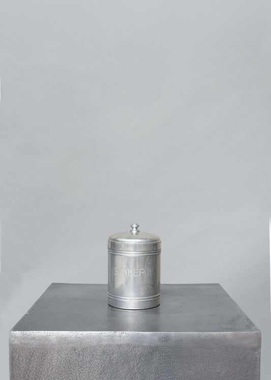 Vintage Aluminum Sugar Canister #2