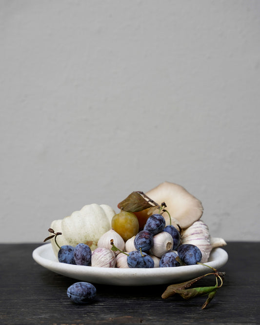 White Marble Plate