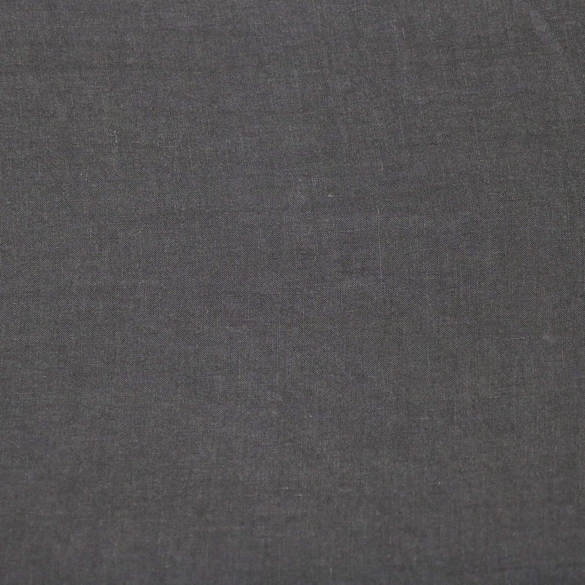 Bedsheet in linen from Society Limonta color Anthracite dark grey